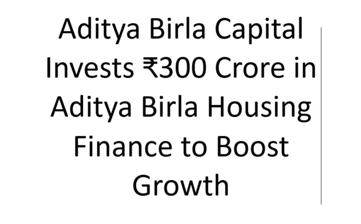 aditya birla capital investment