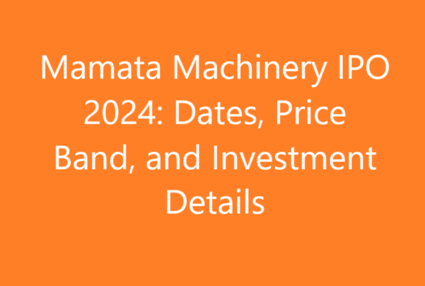 Mamata Machinery IPO