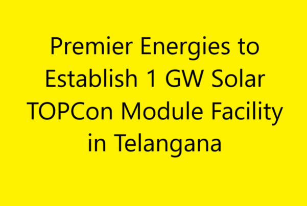 Premier Energies 1 GW Solar Facility