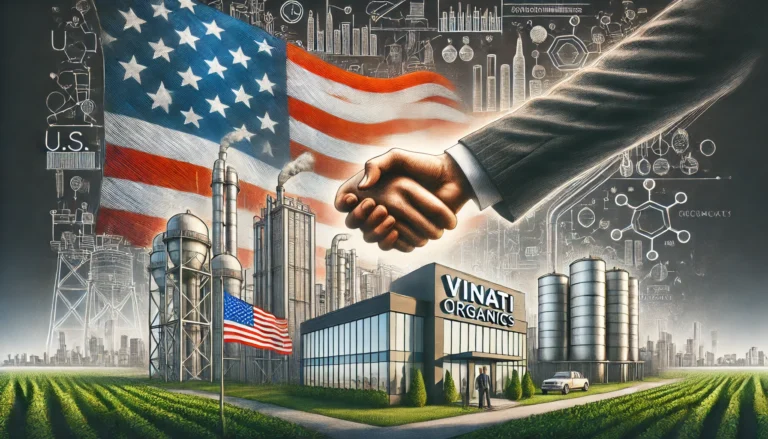 Vinati Organics Expands to the U.S. with a Wholly Owned Subsidiary