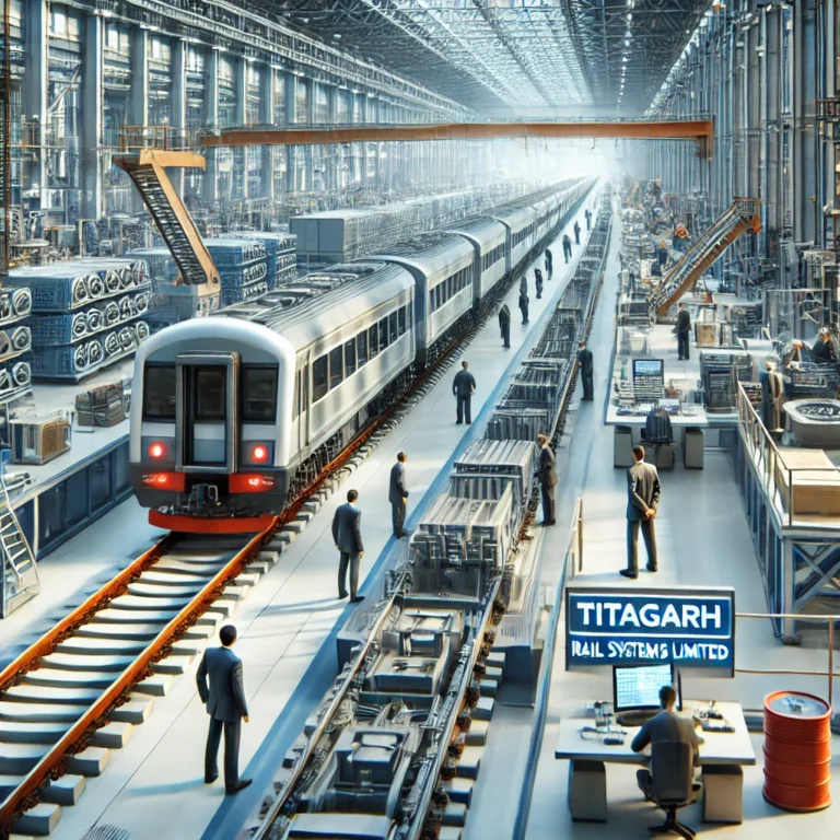 Titagarh Rail Systems Wins ₹537.11 Crore Wagon Supply Order from Adani Cement Group