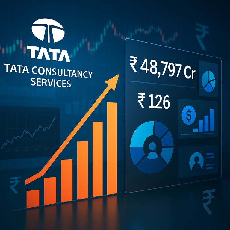 TCS Reports ₹48,797 Cr Profit in FY25; Proposes ₹126 Total Dividend
