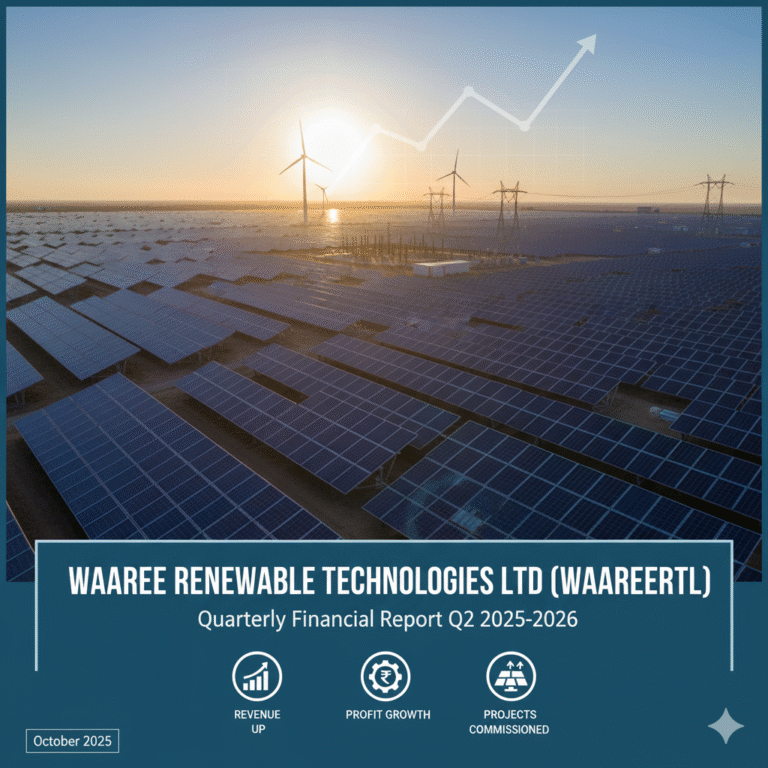 Waaree Renewable Technologies Ltd (WAAREERTL) – Quarterly Financial Report Q2 2025-2026