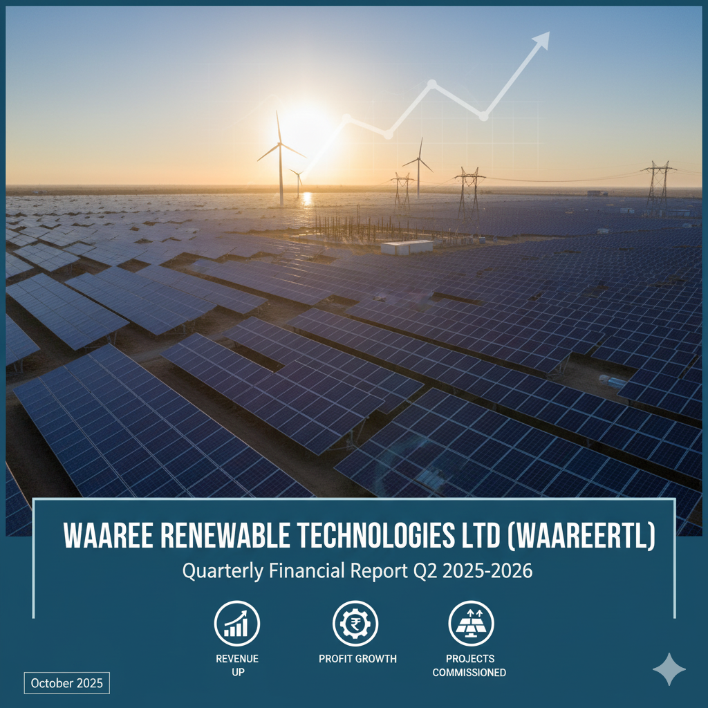 Waaree Renewable Technologies Ltd (WAAREERTL) — Quarterly Financial Report Q2 2025-2026
