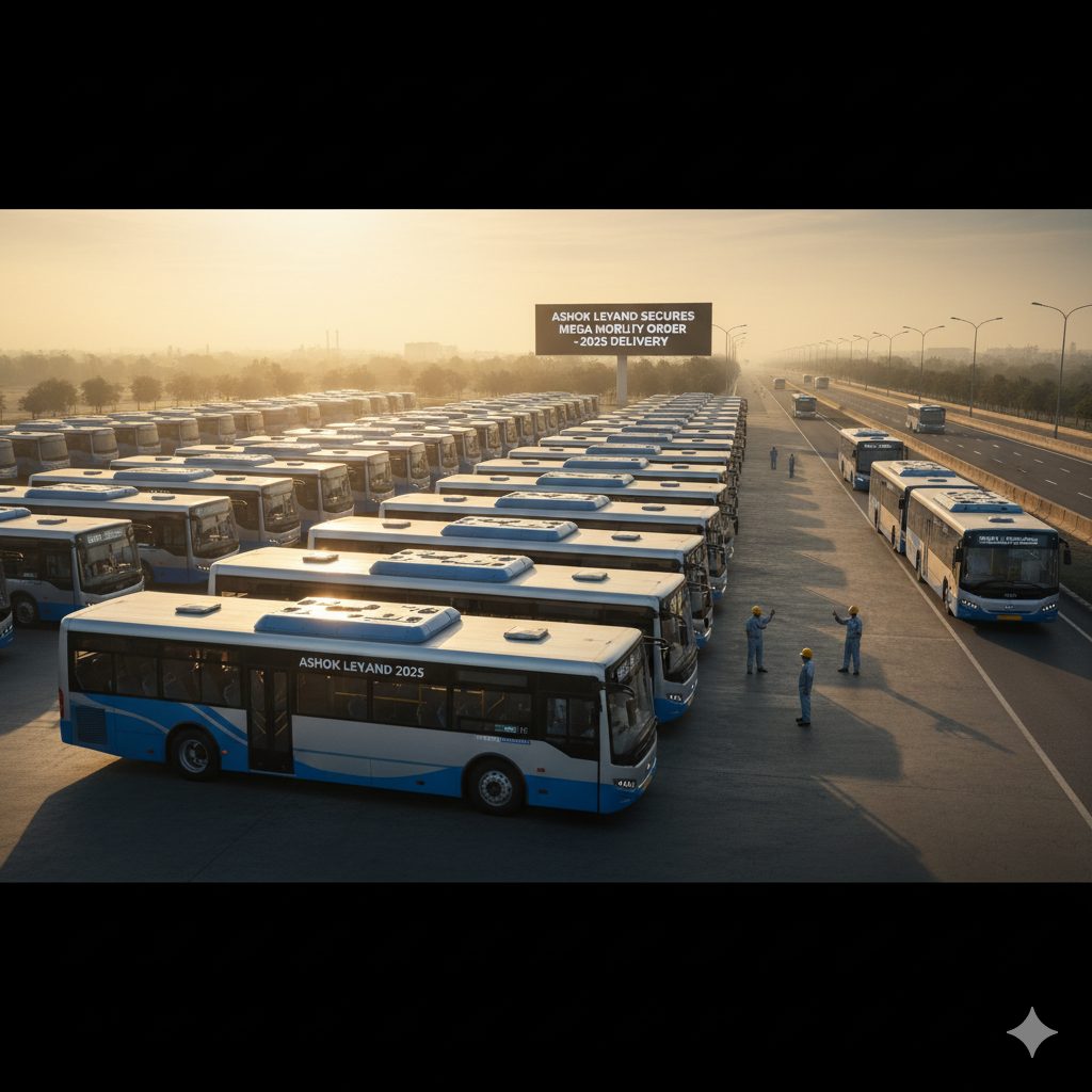 Ashok Leyland Wins Major TNSTU Order Worth ₹668.76 Crore
