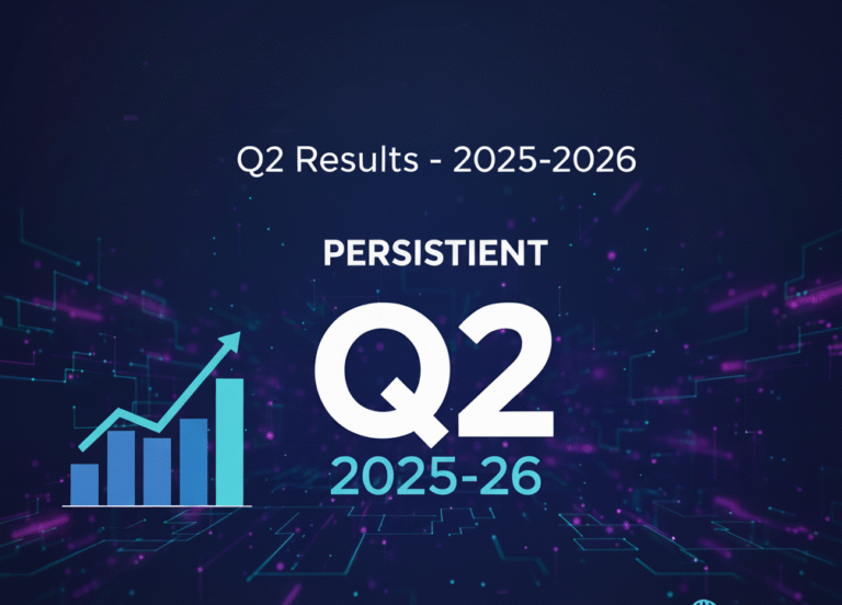 PERSISTENT  Q2 resuts – 2025-2026