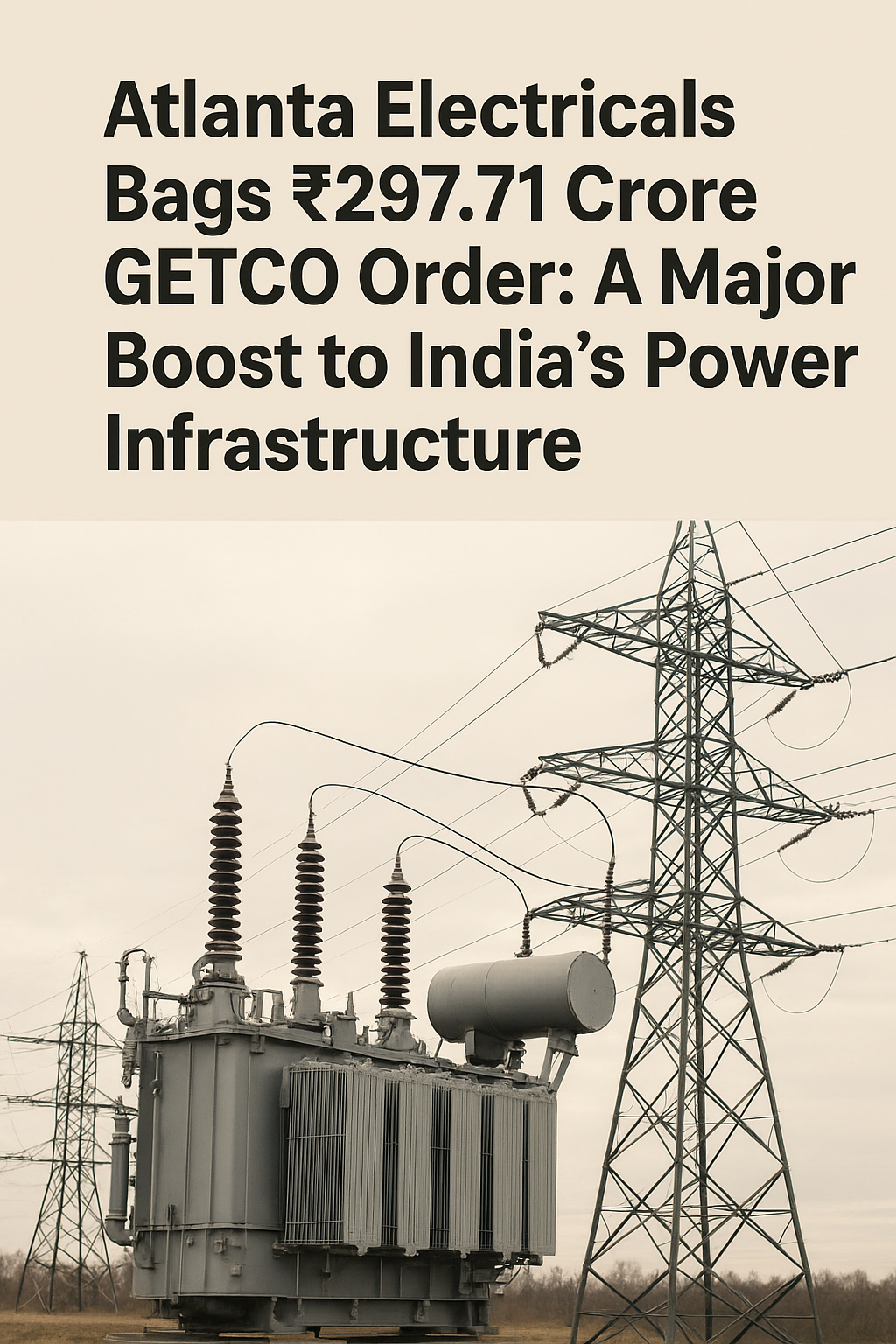 Atlanta Electricals Bags ₹297.71 Crore GETCO Order