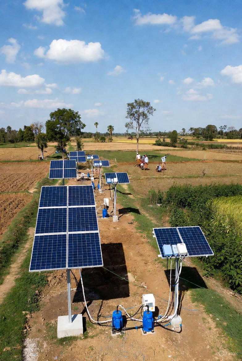 GK Energy Bags ₹367 Cr Solar Pump Order from MSEDCL – Empowering Maharashtra Farmers Under PM-KUSUM