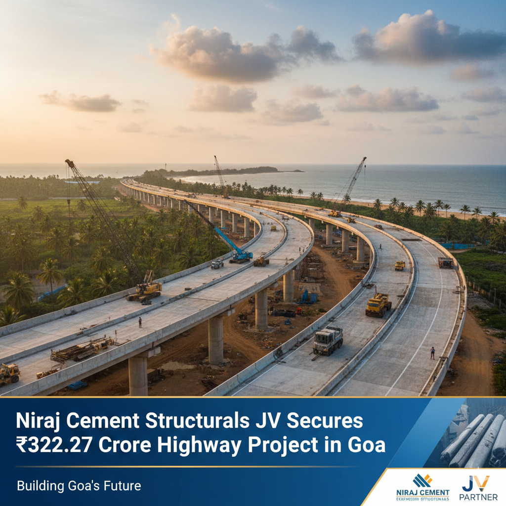 Niraj Cement Structurals JV Secures ₹322.27 Crore Highway Project in Goa