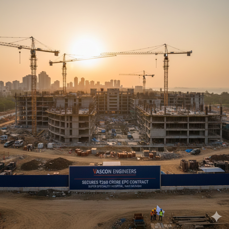 Vascon Engineers Secures ₹260 Crore EPC Contract for Super Specialty Hospital in Navi Mumbai