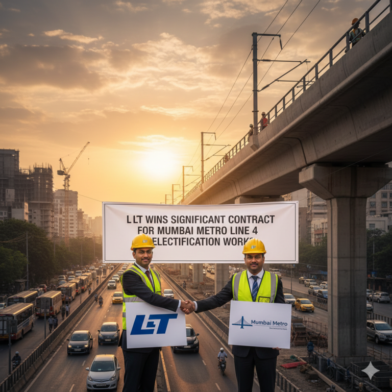 L&T Wins Significant Contract for Mumbai Metro Line 4 Electrification Works