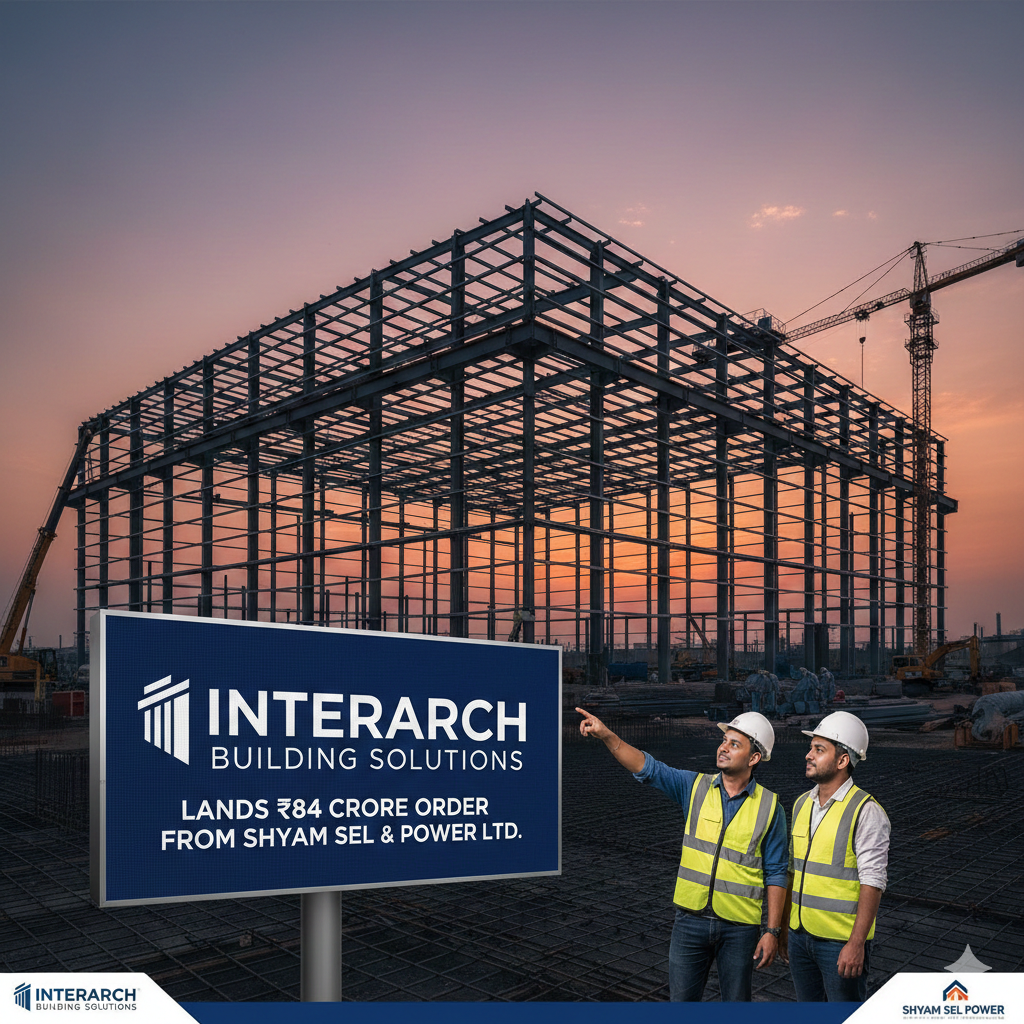 Interarch Building Solutions Clinches Rs. 84 Cr Order from M/s Shyam Sel and Power Limited