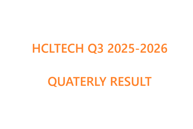 HCLTECH Q3 2025-2026 QUATERLY RESULT