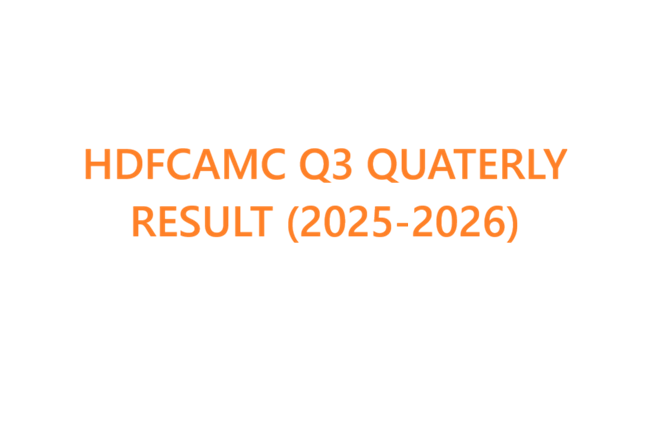 HDFCAMC Q3 QUATERLY RESULT (2025-2026)