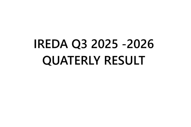 IREDA Q3 2025 -2026 QUATERLY RESULT