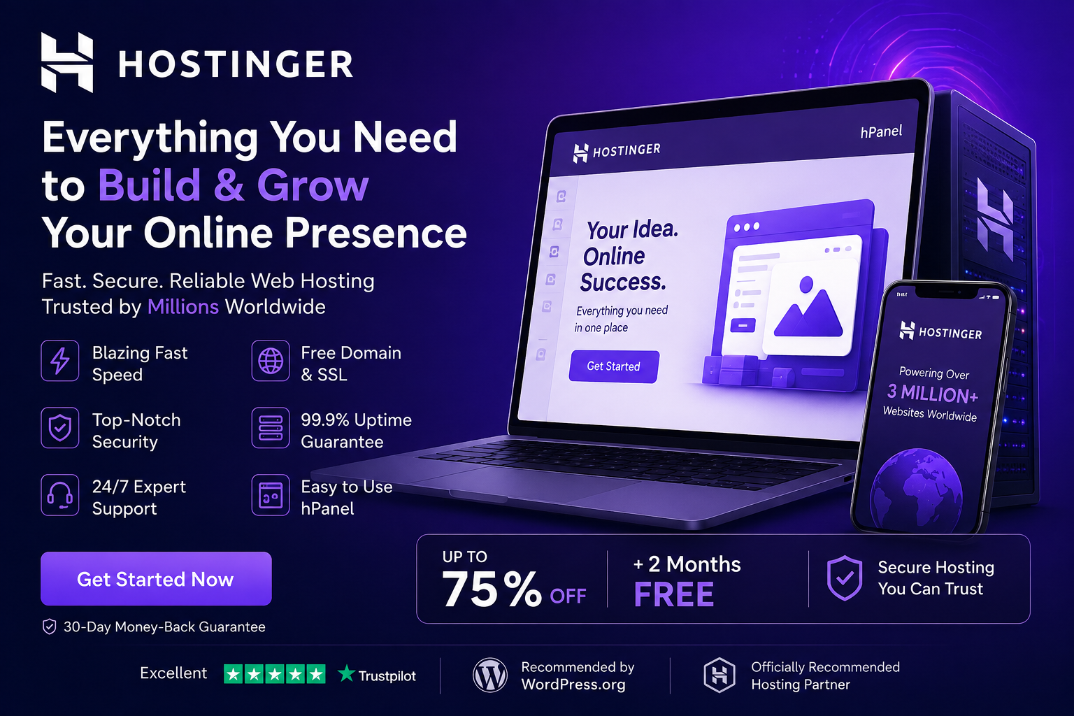 Hostinger affordable web hosting