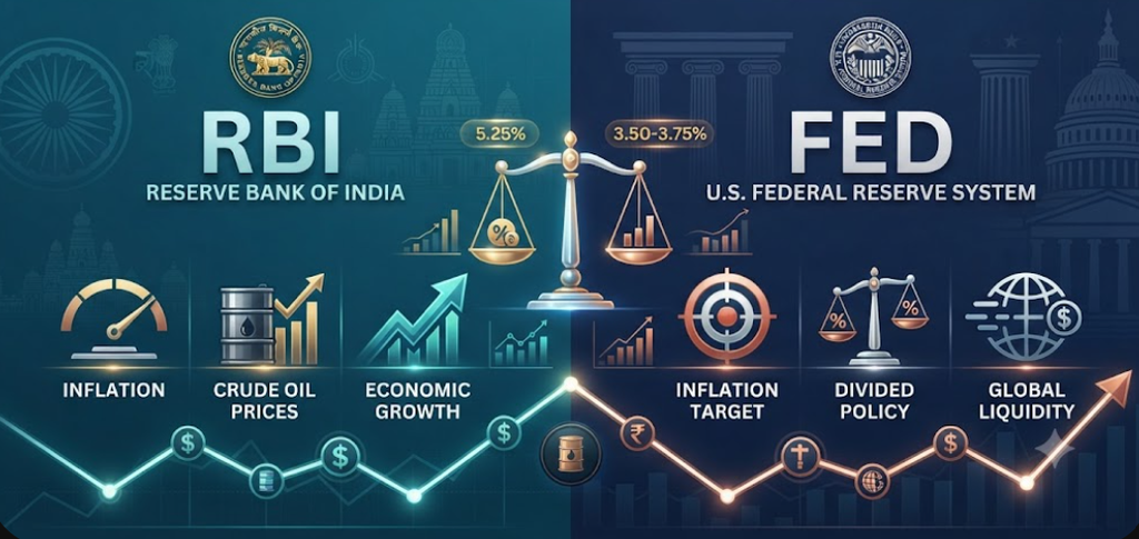 RBI vs Fed: What Are the Central Banks Planning for Interest Rates and the Economy? 1 Rbi Fed Interest Rate Policies 2