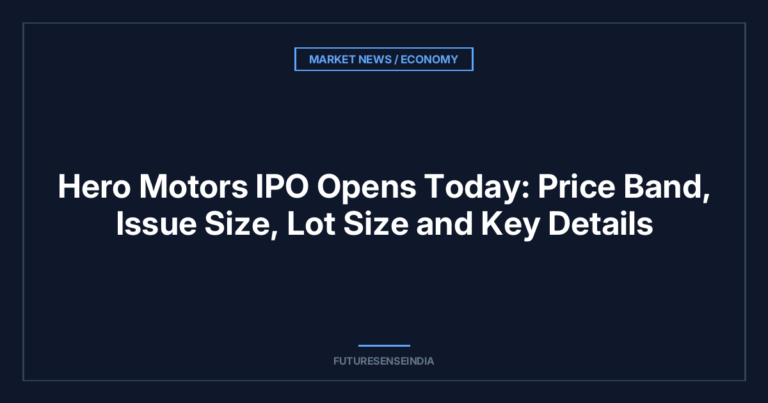 Hero Motors IPO Opens Today: Price Band, Issue Size, Lot Size and Key Details