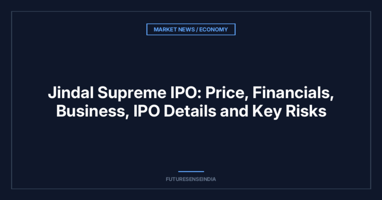 Jindal Supreme IPO: Price, Financials, Business, IPO Details and Key Risks