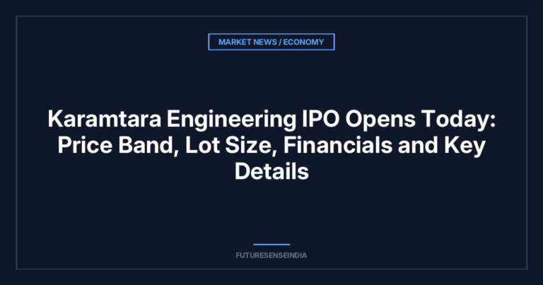 Karamtara Engineering IPO Opens Today: Price Band, Lot Size, Financials and Key Details