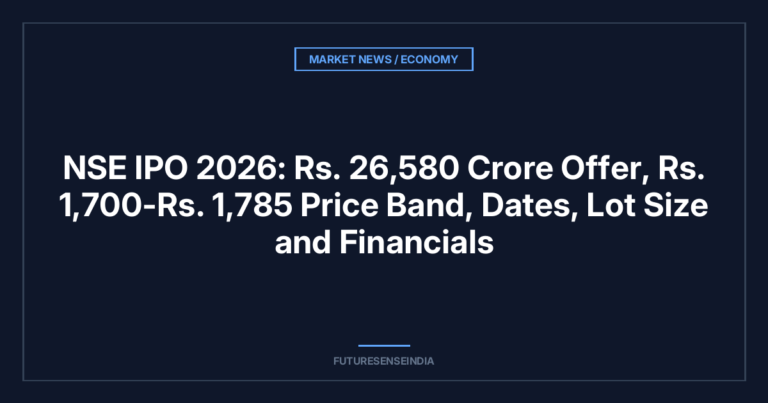 NSE IPO 2026: ₹26,580 Crore Offer, ₹1,700–₹1,785 Price Band, Dates, Lot Size and Financials