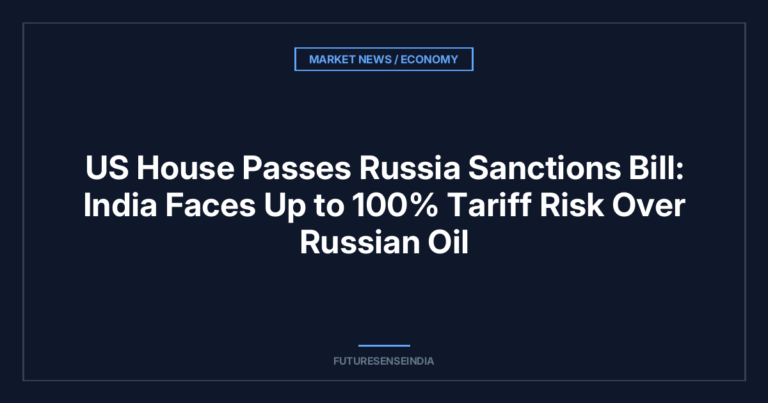 US Russia Sanctions Bill: What the 100% Tariff Provision Could Mean for India